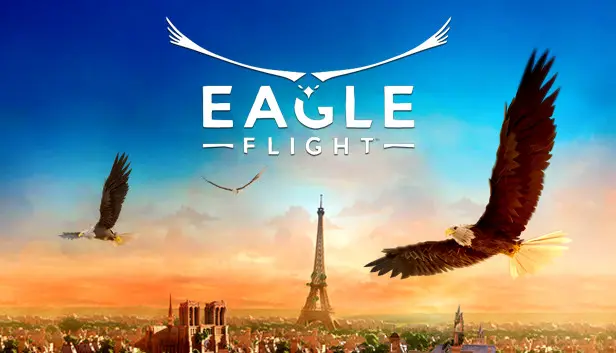 Expérience de vol VR contrôlée par mouvements de tête dans Eagle Flight