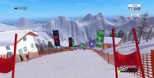 Jeu Alpine ski VR 
