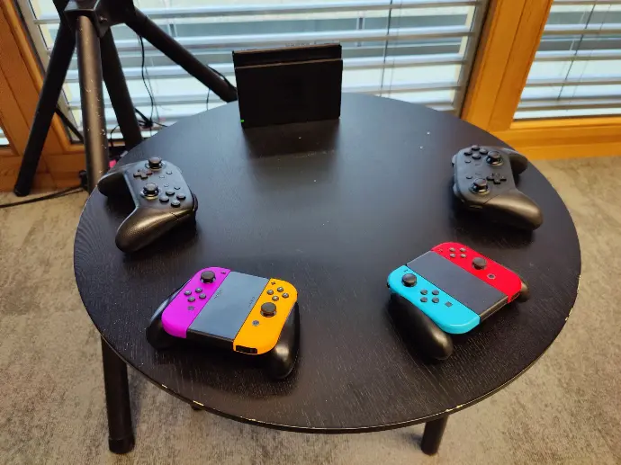 space gaming événementiel avec consoles Switch