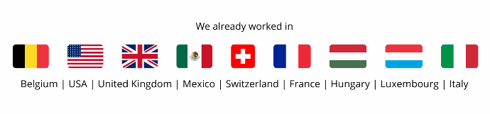Tout less pays ou Innov4events à travailler